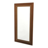 Miroir scandinave en teck, Suède, 1960, 111cm x 58cm