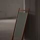 Mid-century Scandinavian floor mirror in wood, 1950–1960