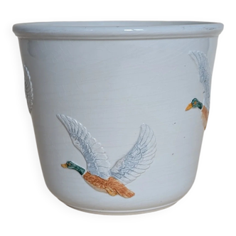 Duck cache pot