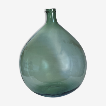 Bonbonne dame jeanne ancienne 30l verte