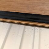 Old mirror black frame 30x23cm