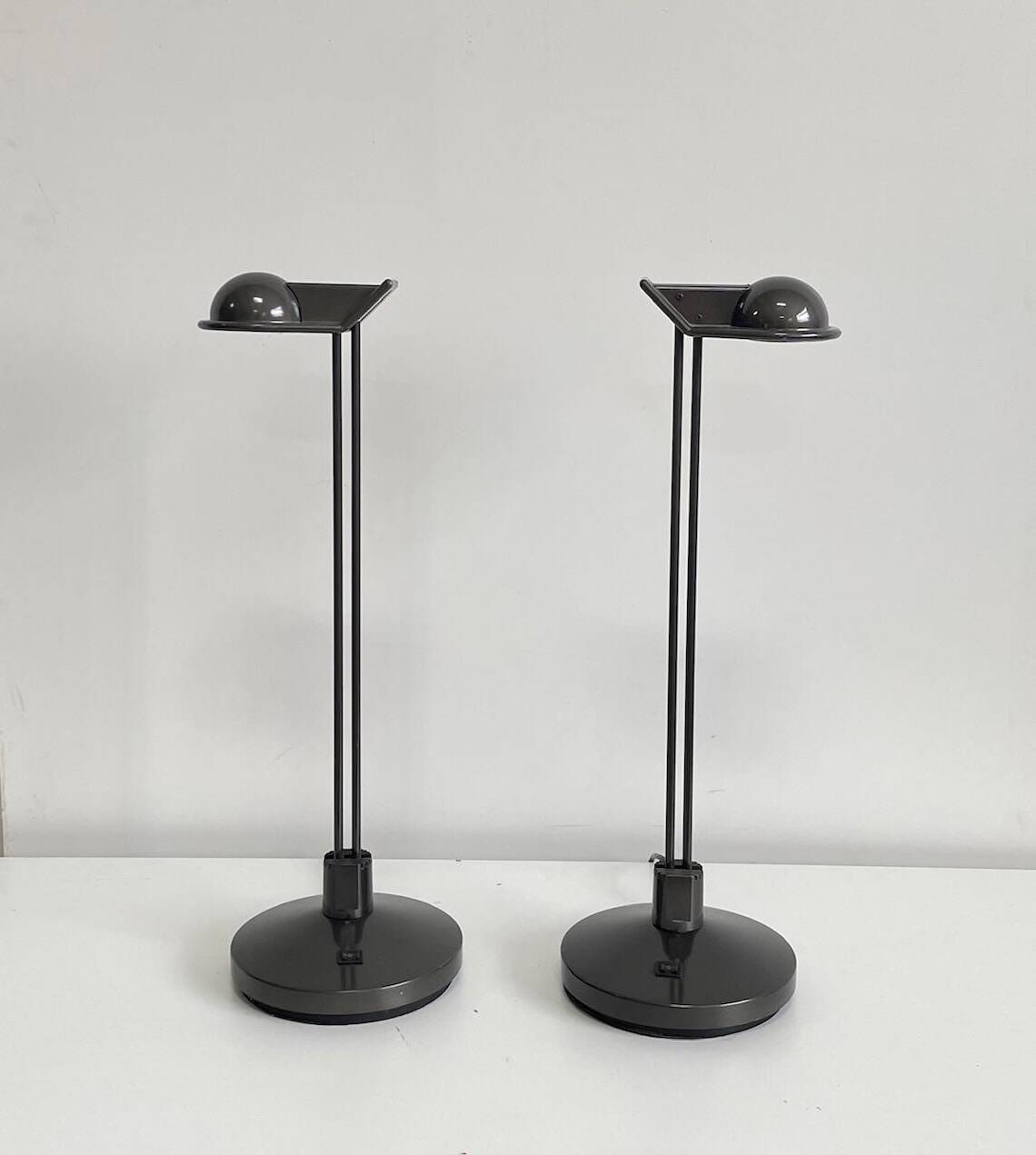 Set of 2 Desk Lamps, model Anade by Josep Llusca for Metalarte, Spain 1980s