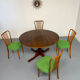 Table repas design Gianfranco Frattini pour Bernini model 522 année 60