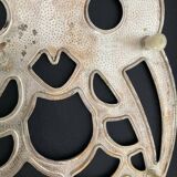Dessous de plat hibou Italy en métal argenté