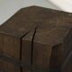 Old Wabi Sabi Primitive oak chopping block