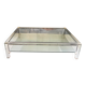 Table basse Altuglass et verre David Lange