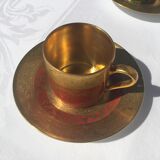 4 cups and under cups G.Dumas Fils, Limoges