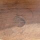 Tabouret tripode vintage en bois  1950