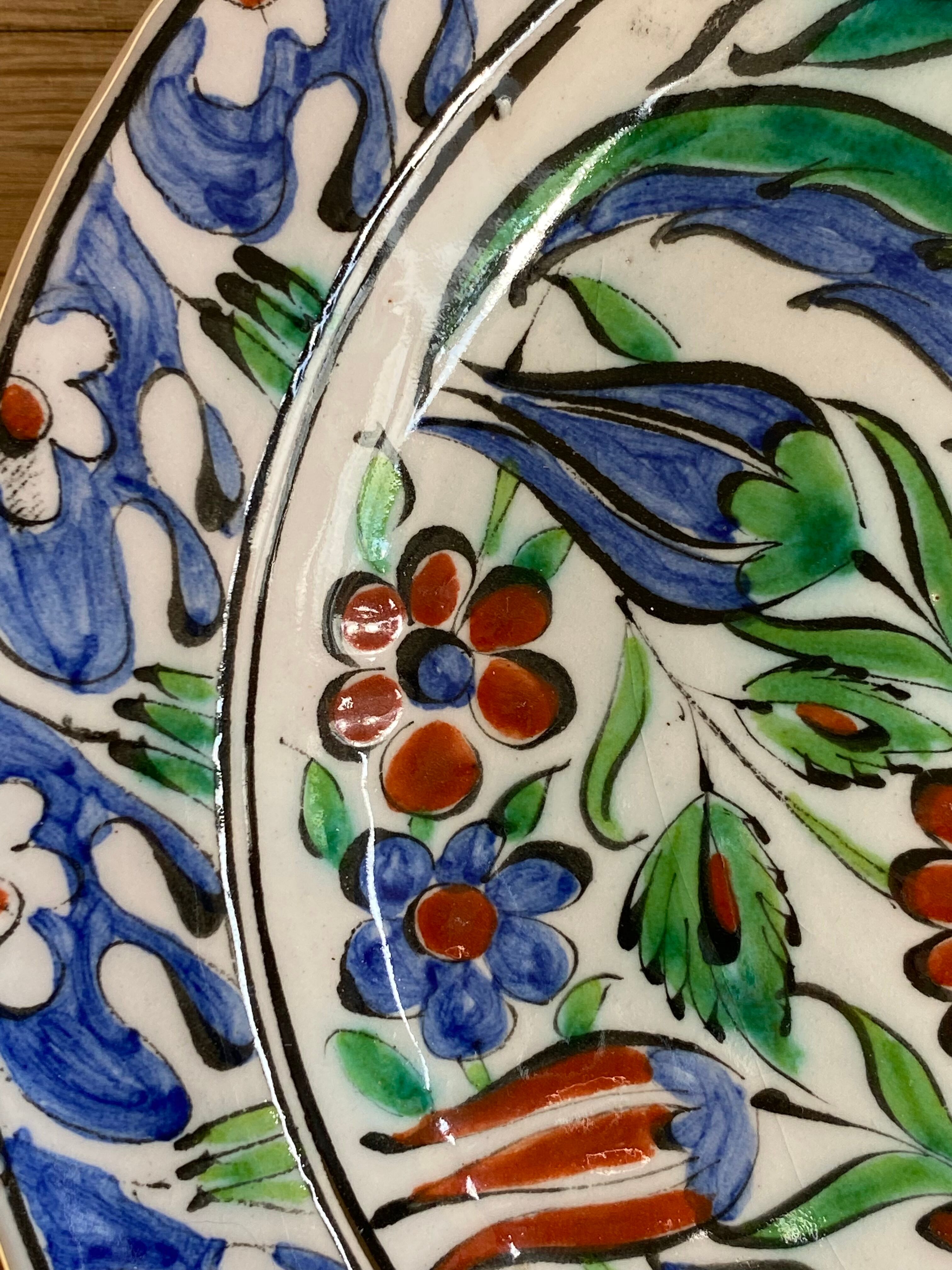 Plate Ikaros Pottery Rhodes