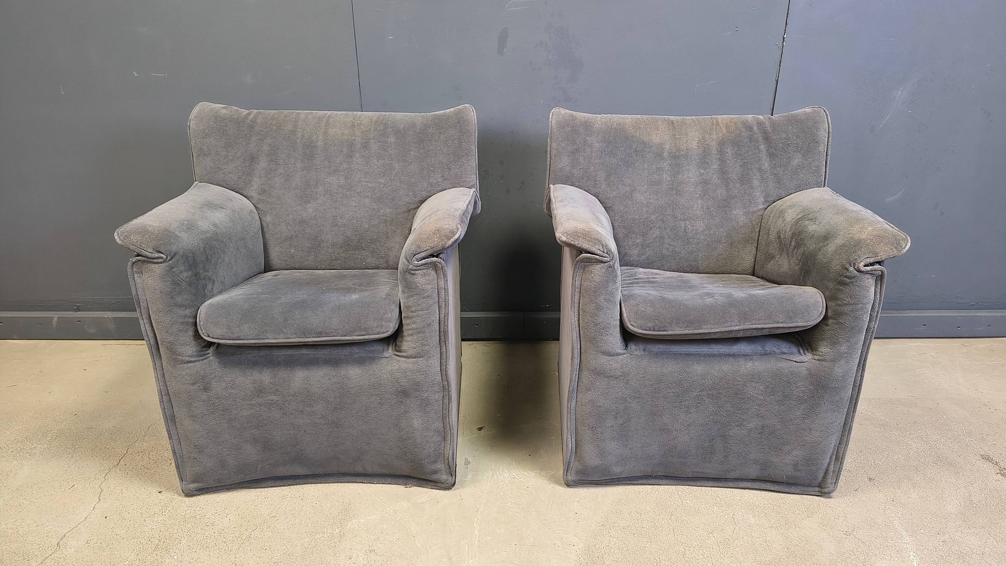 Lauriana armchairs by Afra and Tobia Scarpa for B&B Italia, 1970s
