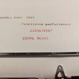 Hermès Baby white typewriter