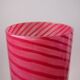 Spiral blown glass vase