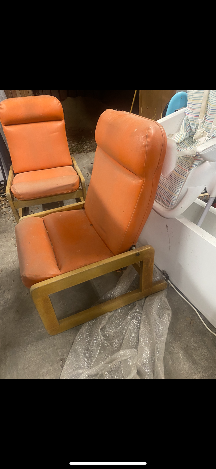 Vintage armchairs