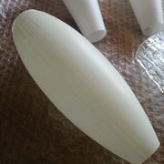 Set of 7 vintage glass tulip lampshades