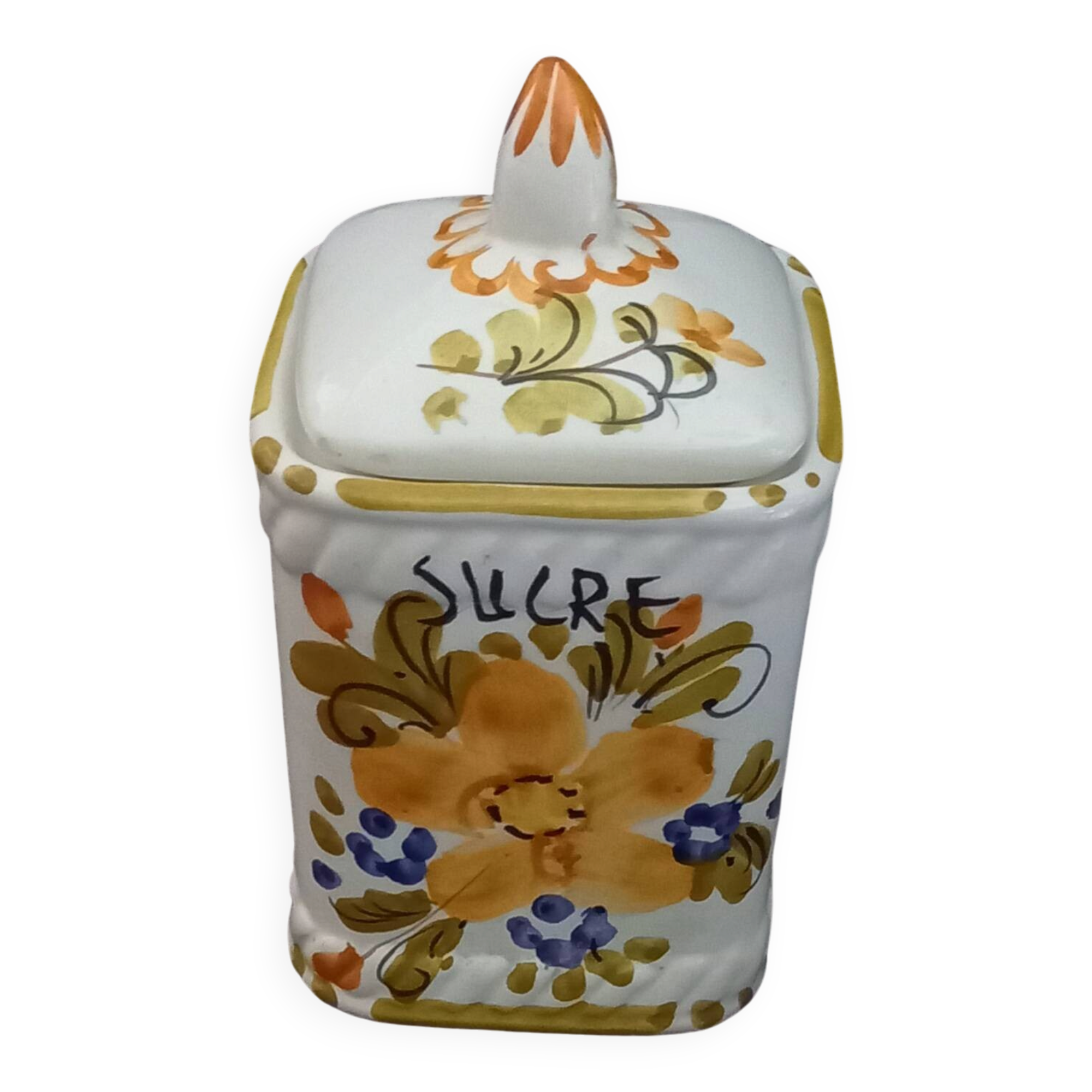 vintage ceramic sugar bowl