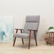 Fauteuil en acajou design danois années 1960 production: Danemark