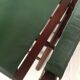 Fauteuil pliant ancien bambou et cuir