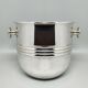 1960s Astonishing Silver Plated Ice Bucket by Sheratonn. Made in Italy.