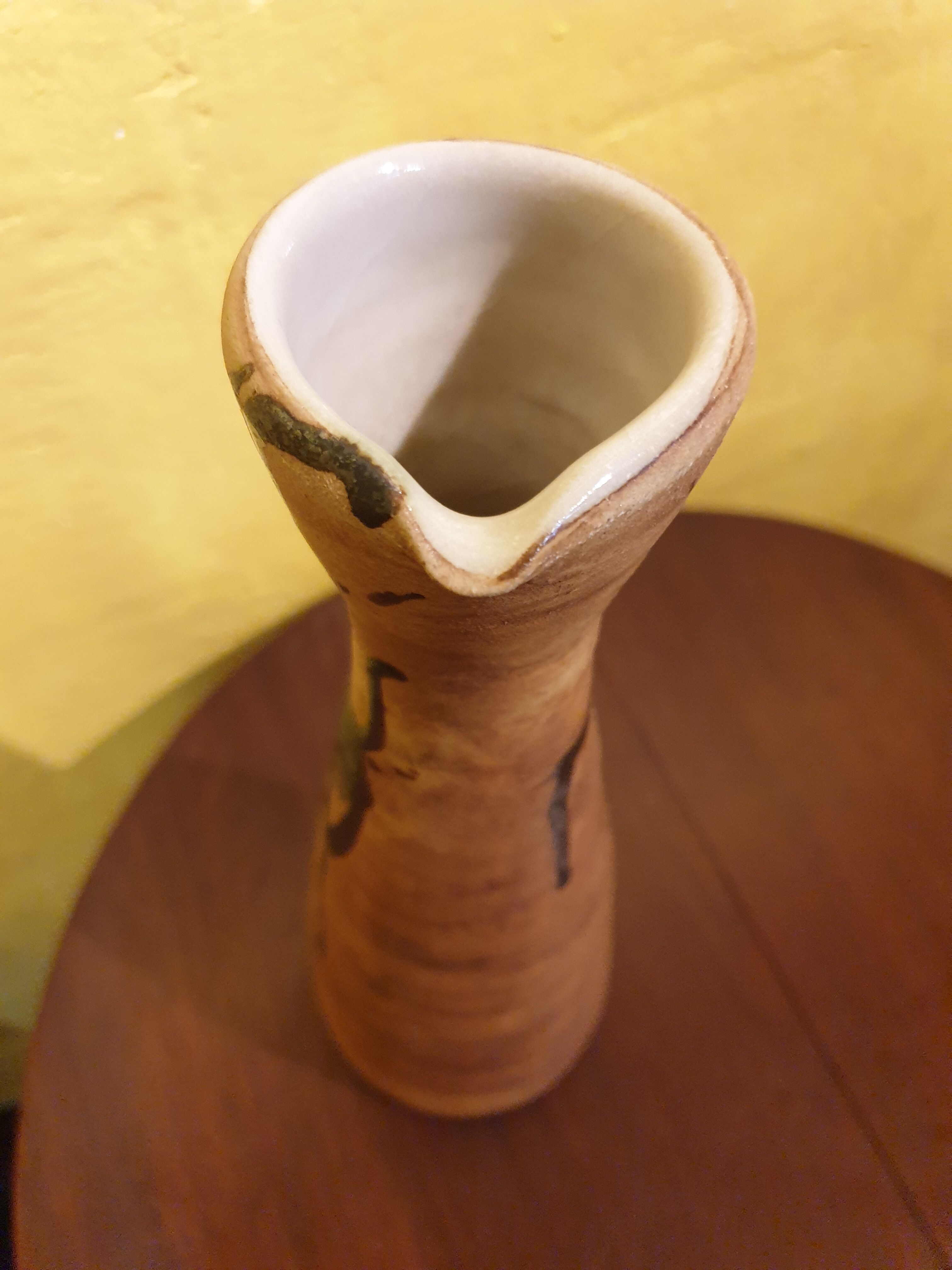 Pitcher vase the dove Vallauris 1950s