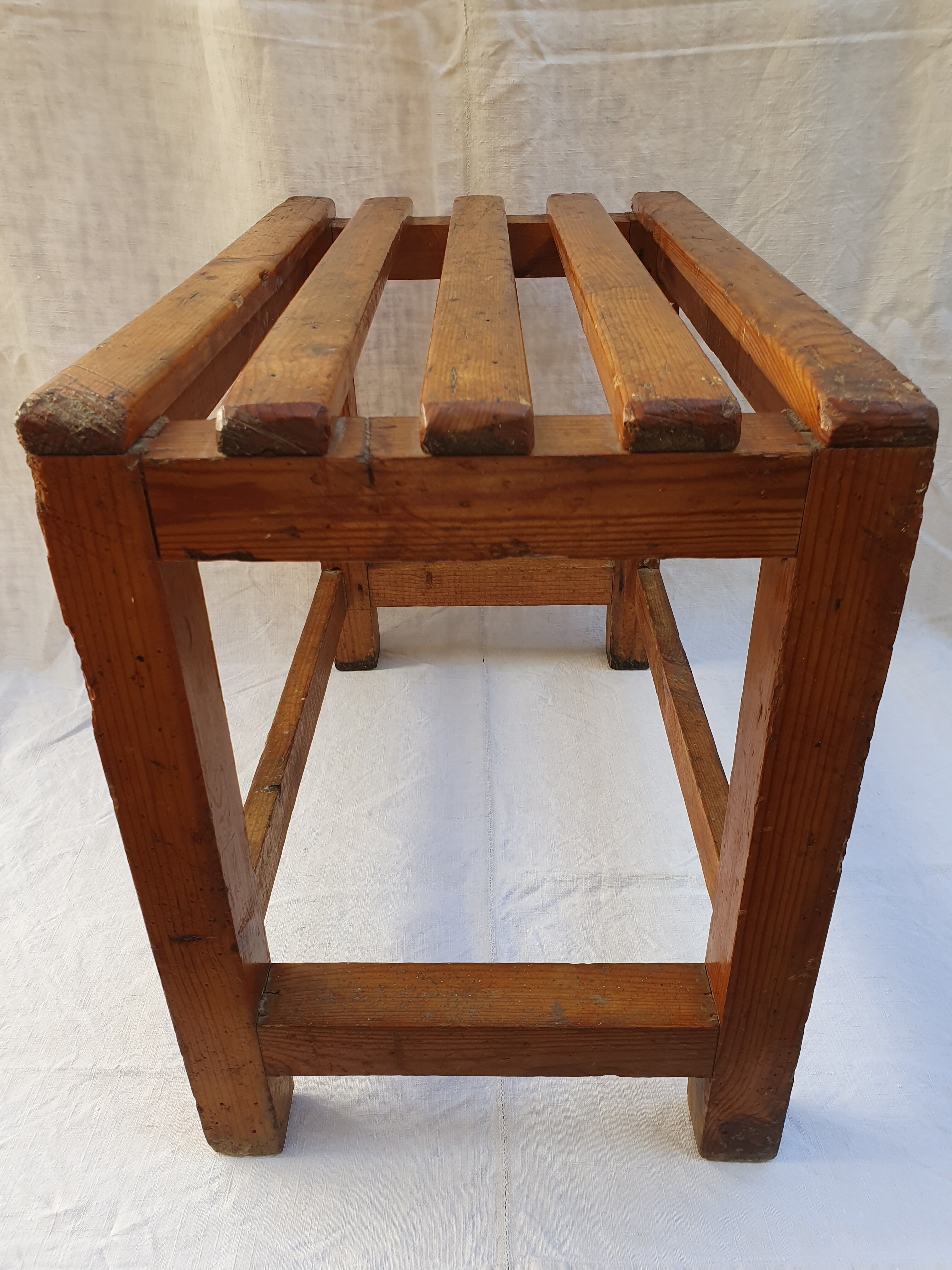 Banc porte bagage