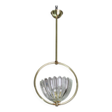 Art Decò Barovier e Toso Pendant Light, 1950