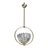 Art Decò Barovier e Toso Pendant Light, 1950