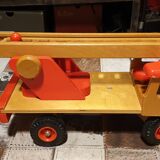 Solid wood ladder truck