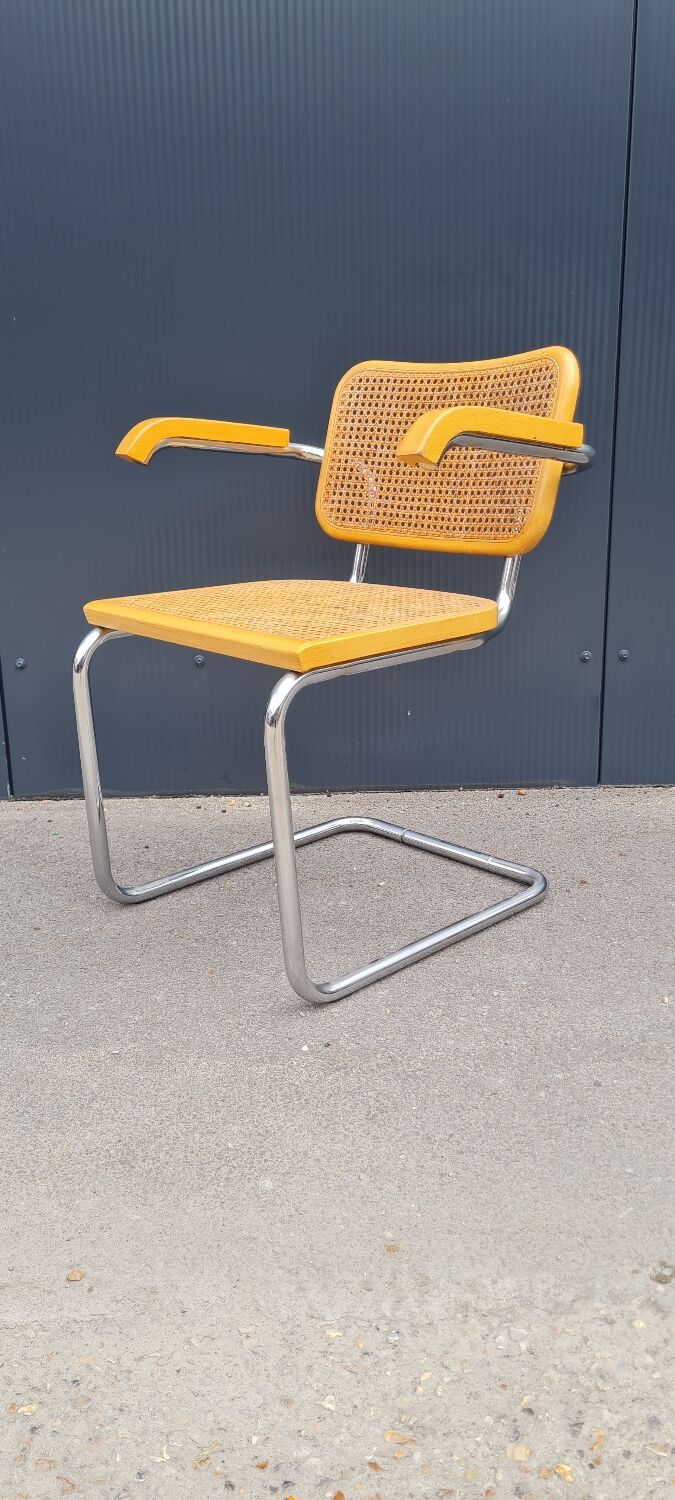 Armchair B64 cesca by marcel Breuer