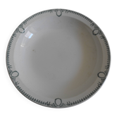 ancien plat faïence St Amand antique french earthenware dish 20s/30s