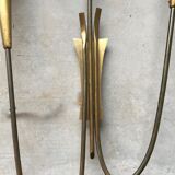 Brass wall sconce, 40s