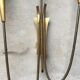 Brass wall sconce, 40s