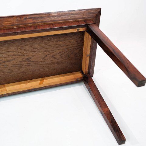 Rosewood coffee table 60s