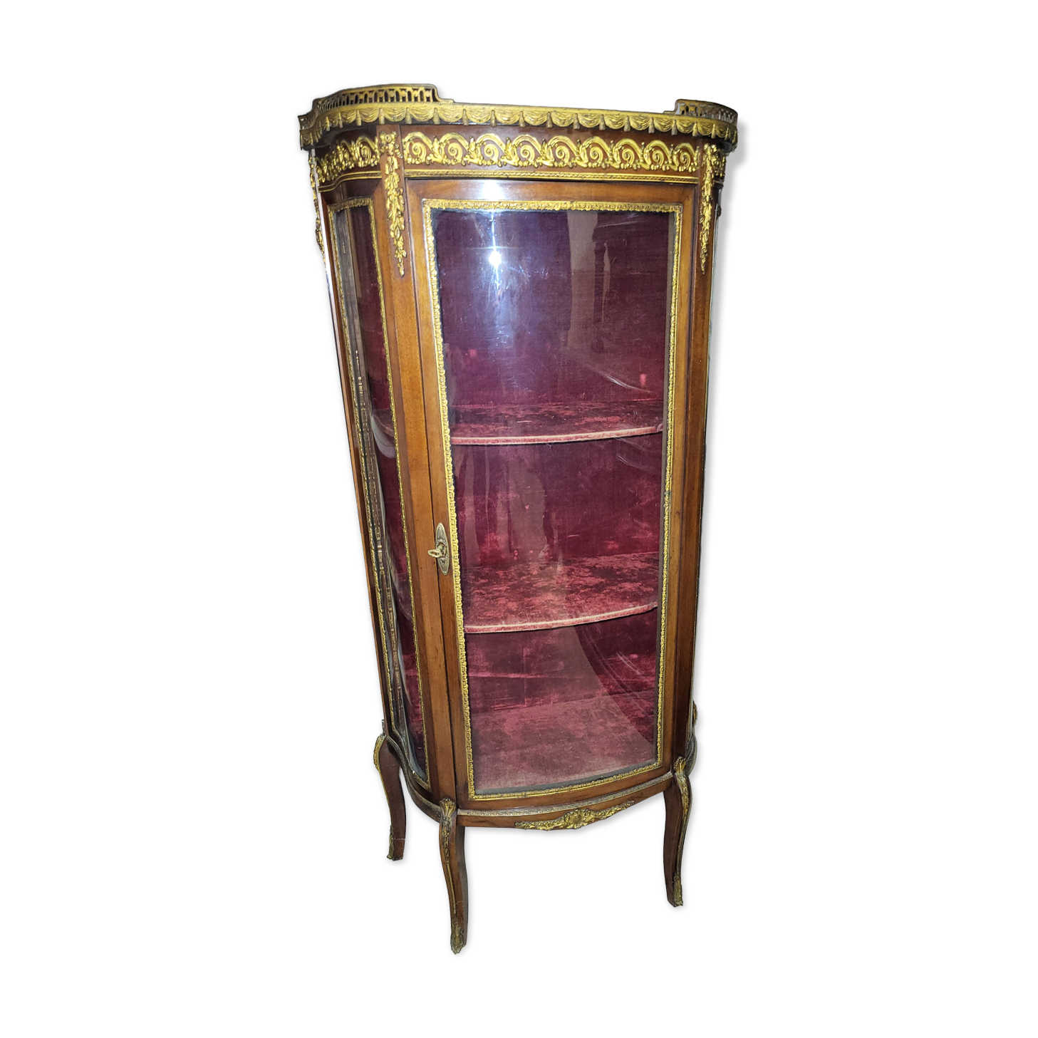 Display case LXVI walnut