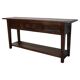 Antique Spanish Rustic Chestnut Side Table/Console, 18th Century