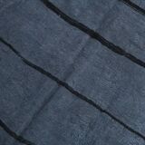 Blue & Black Ethnic Vintage Kilim Rug, 174x204Cm