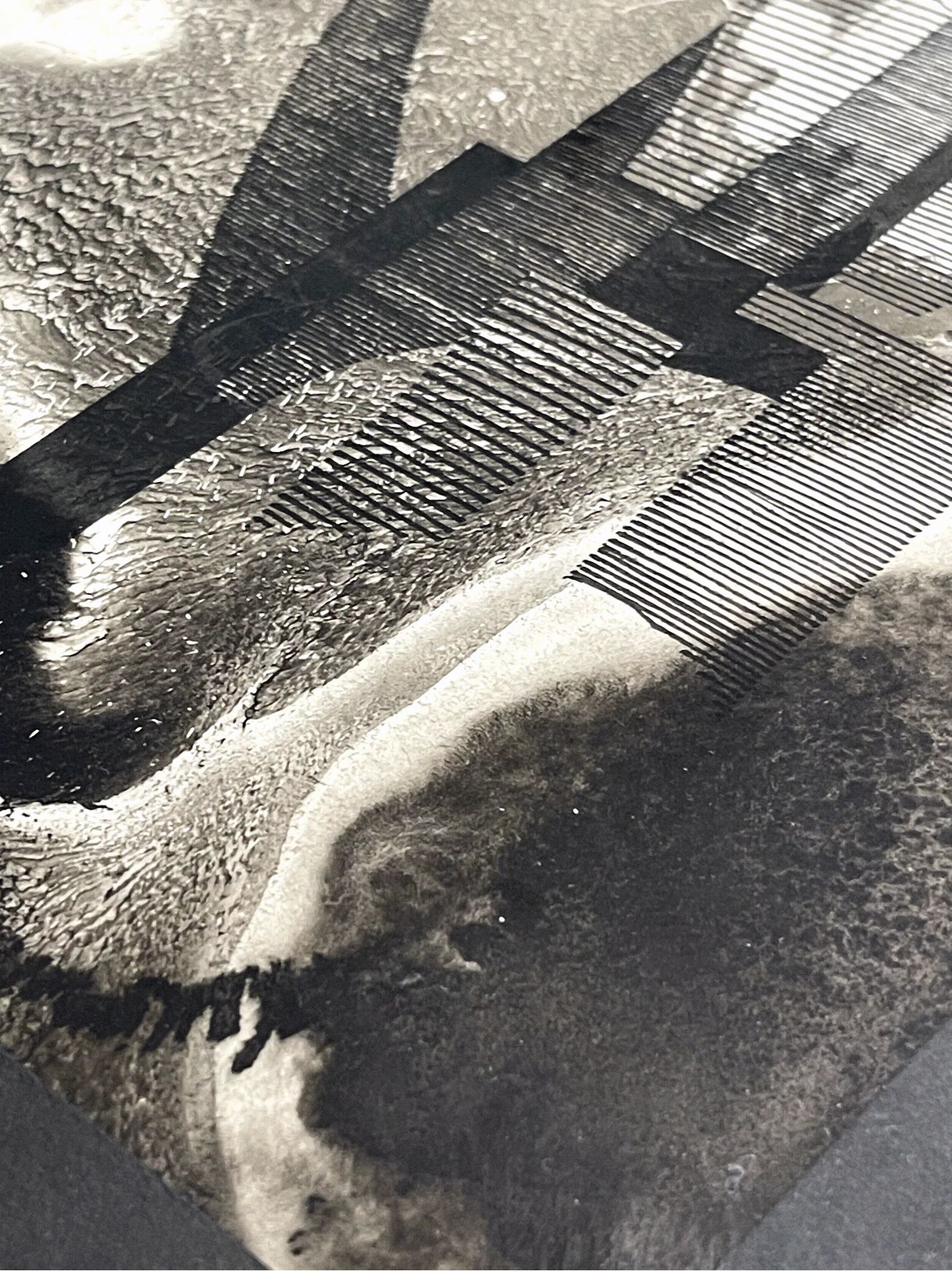 Œuvre originale sur papier signée Eugène Eechaut, 1973 - Encadrée