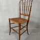 2 chaises Chiavari vintage originales – en bois