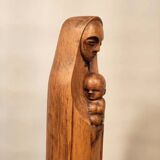 Sculpture bois vierge