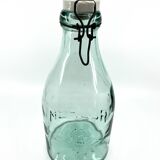 Large "Mercur" glass bottle with ceramic stopper • 2L • 1930