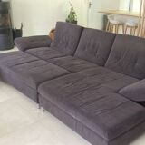 Sofa with daybed and bench