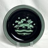 Assiette Art déco Panthère par Ilse Claesson, Suède début XXème