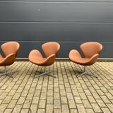 2x Fritz Hansen Swan chair by Arne Jacobsen, NEW condition!!