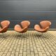 2x Fritz Hansen Swan chair by Arne Jacobsen, NEW condition!!