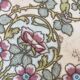 Art Nouveau wood and ceramic trivet