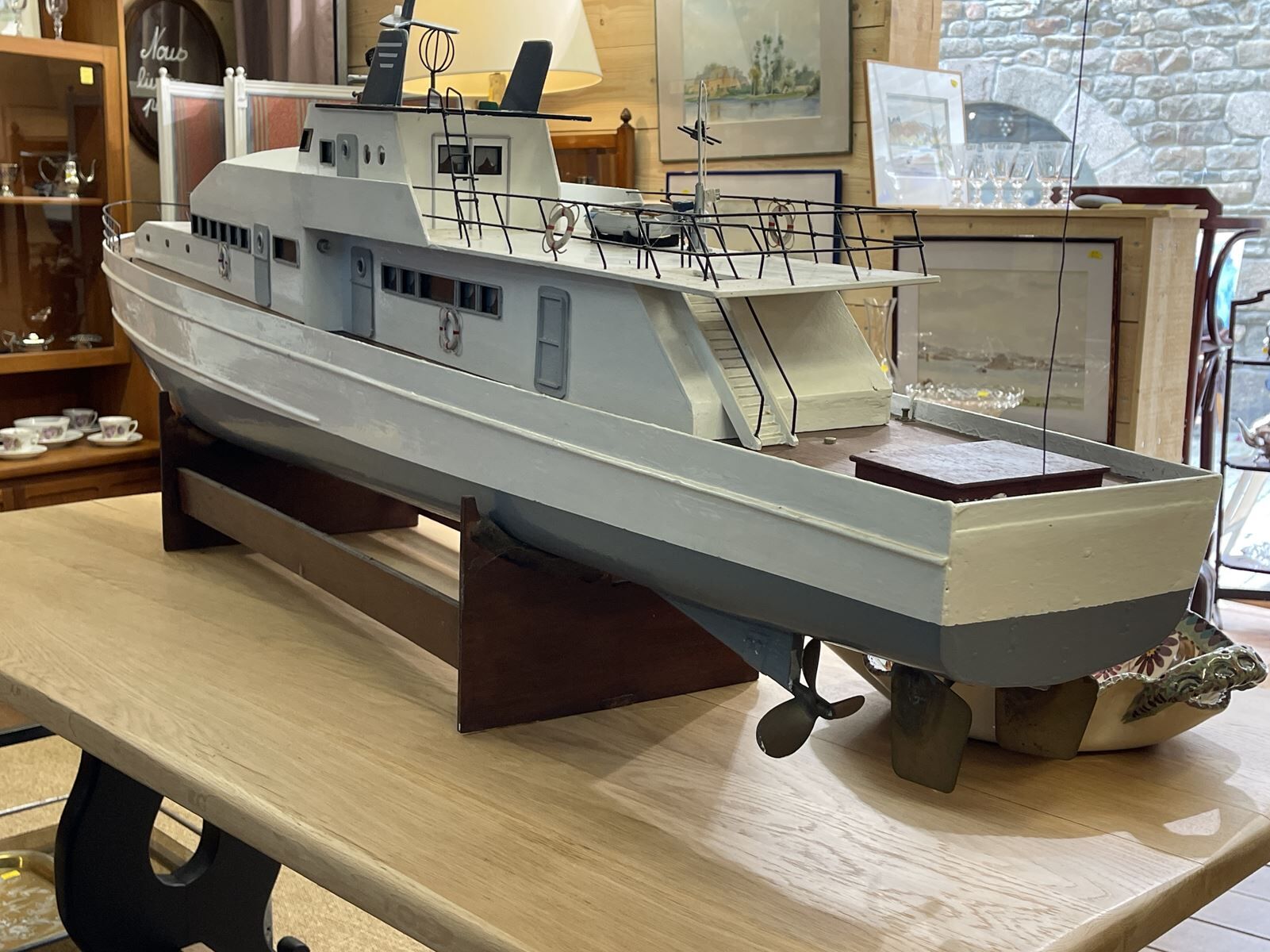 Model of sailing boat of 1m87 - 50s