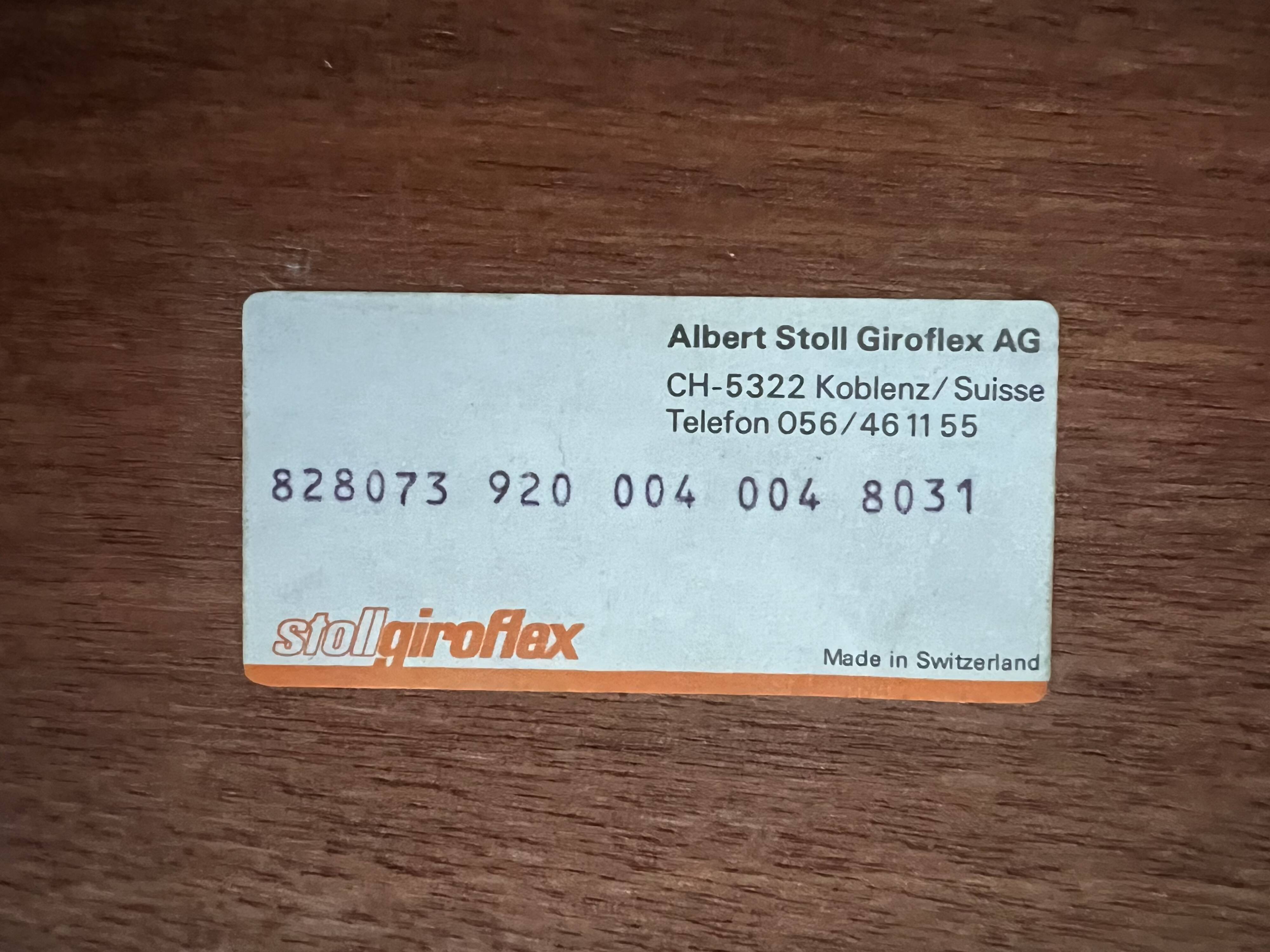 Stoll Giroflex Office Chair by Karl Dittert 1970s Vintage