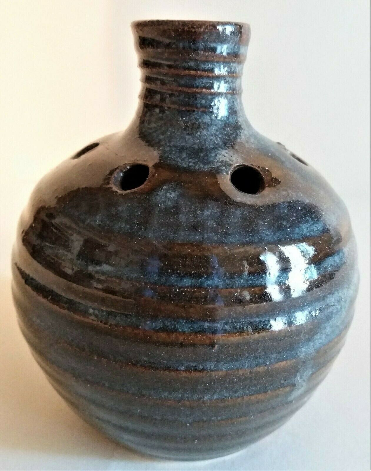 Pique vase flowers ceramic vintage XXth