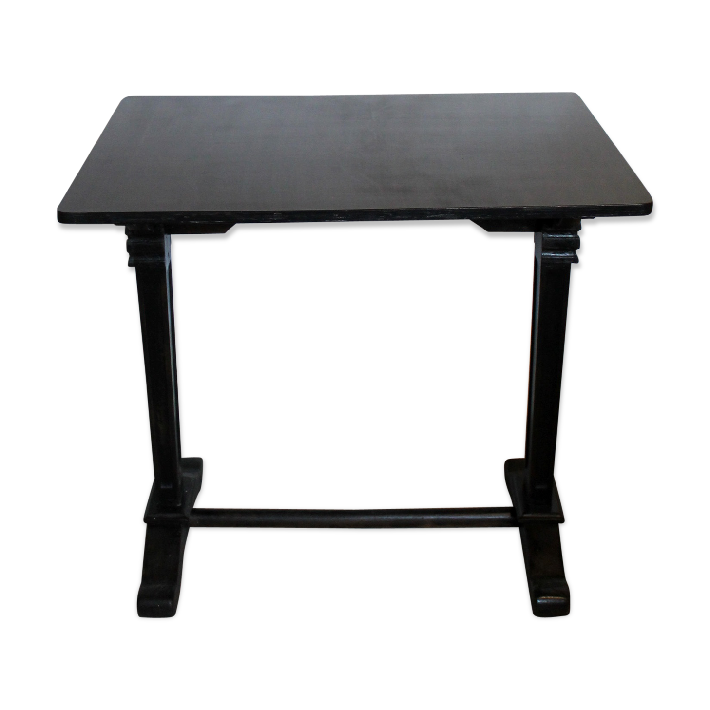 Black bistro table