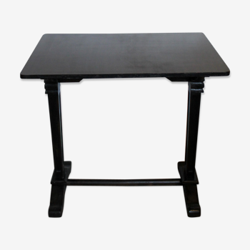 Black bistro table