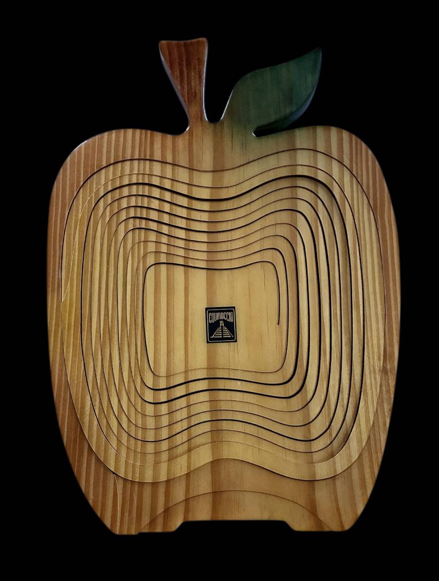 Foldable apple basket Equinoccio